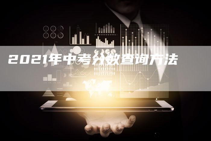 2021年中考分数查询方法