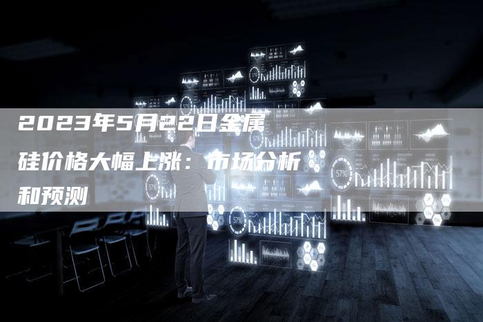 2023年5月22日金属硅价格大幅上涨：市场分析和预测