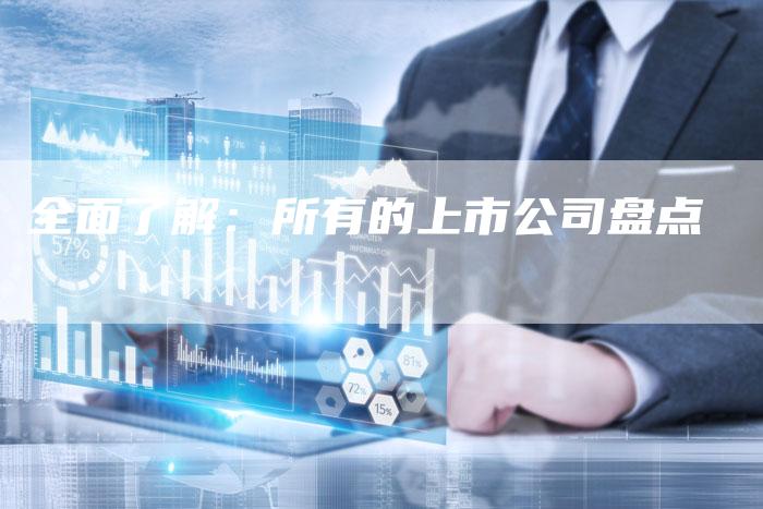 全面了解：所有的上市公司盘点