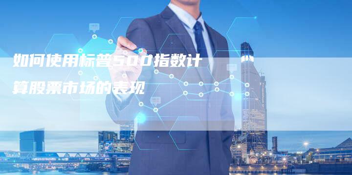 如何使用标普500指数计算股票市场的表现