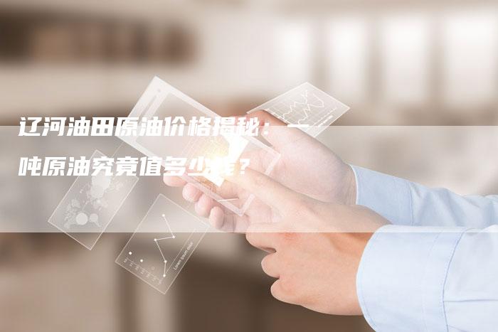 辽河油田原油价格揭秘：一吨原油究竟值多少钱？
