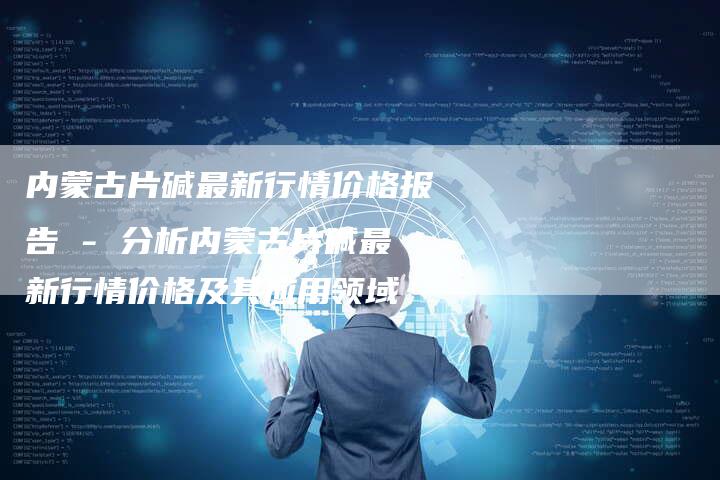 内蒙古片碱最新行情价格报告 - 分析内蒙古片碱最新行情价格及其应用领域