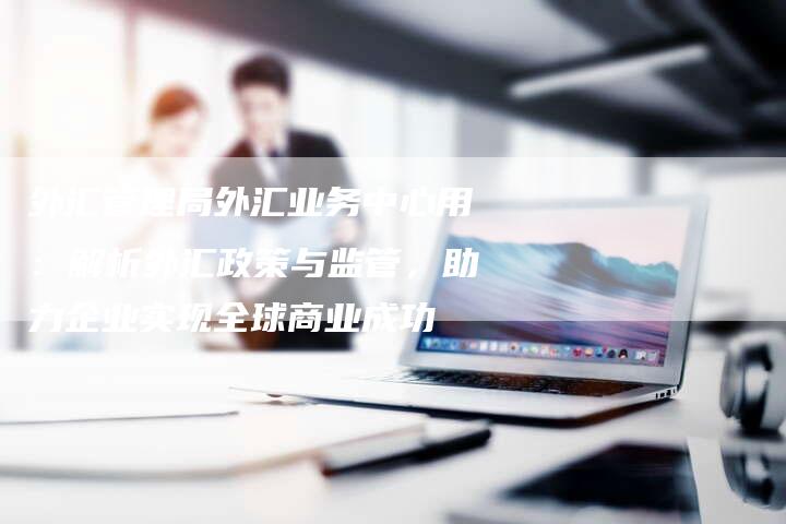 外汇管理局外汇业务中心用：解析外汇政策与监管，助力企业实现全球商业成功