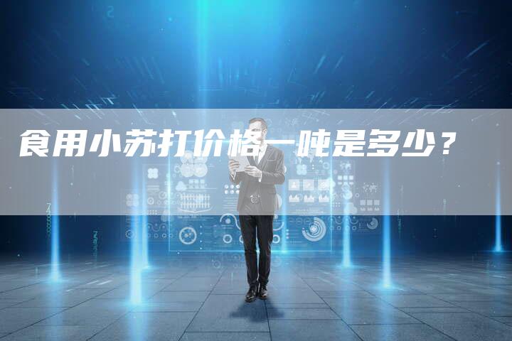 食用小苏打价格一吨是多少？