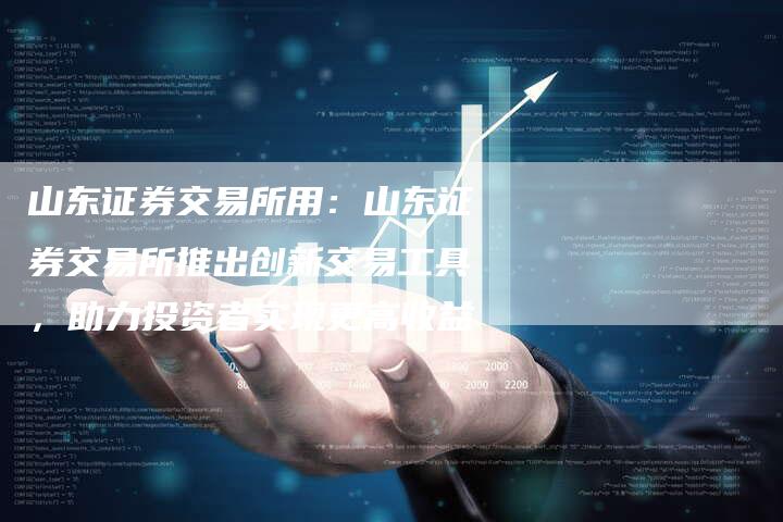 山东证券交易所用：山东证券交易所推出创新交易工具，助力投资者实现更高收益