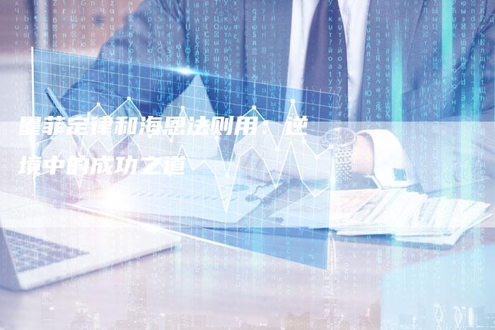 墨菲定律和海恩法则用：逆境中的成功之道