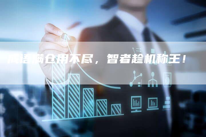 成语满仓用不尽，智者趁机称王！