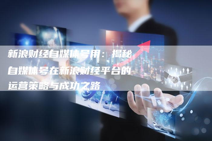 新浪财经自媒体号用：揭秘自媒体号在新浪财经平台的运营策略与成功之路