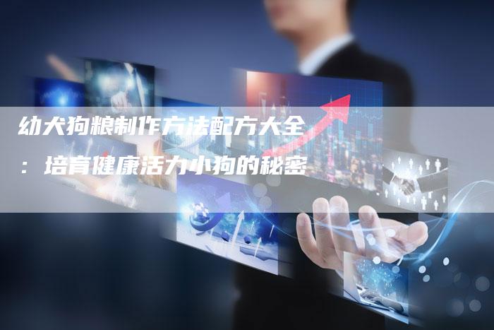 幼犬狗粮制作方法配方大全：培育健康活力小狗的秘密