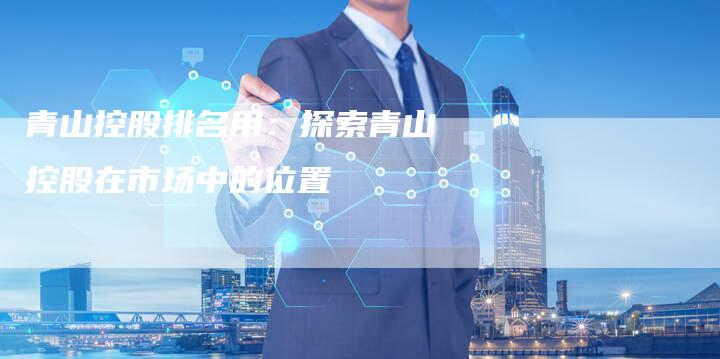 青山控股排名用：探索青山控股在市场中的位置