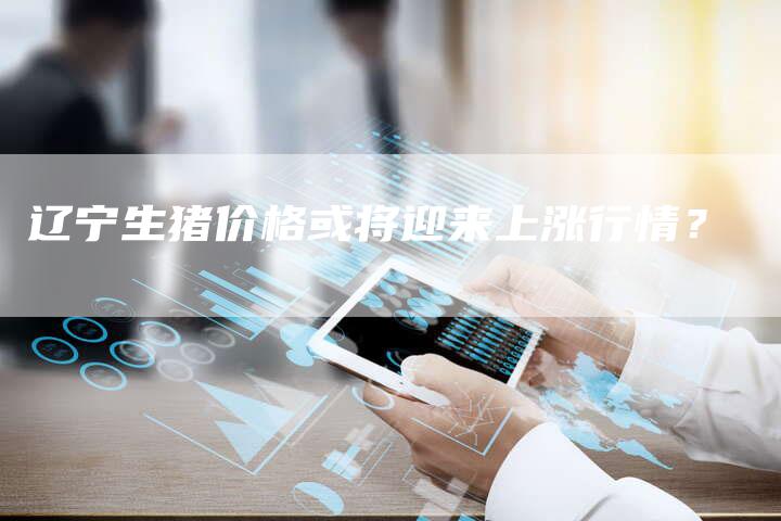 辽宁生猪价格或将迎来上涨行情？