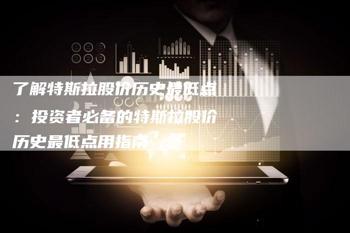 了解特斯拉股价历史最低点：投资者必备的特斯拉股价历史最低点用指南