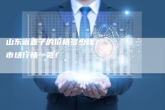 山东省麦子的价格多少钱？市场行情一览！