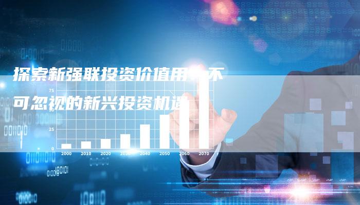 探索新强联投资价值用：不可忽视的新兴投资机遇