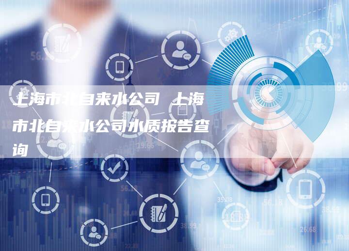 上海市北自来水公司 上海市北自来水公司水质报告查询