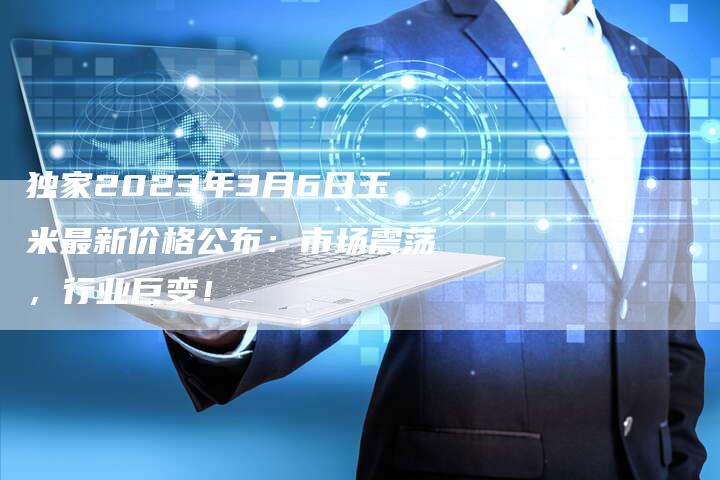 独家2023年3月6日玉米最新价格公布：市场震荡，行业巨变！