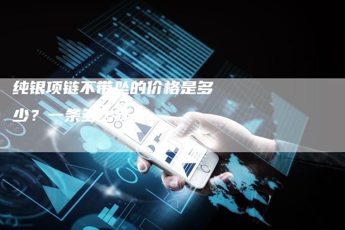 纯银项链不带坠的价格是多少？一条多少钱？