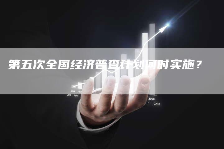 第五次全国经济普查计划何时实施？
