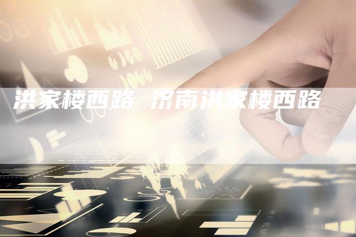 洪家楼西路 济南洪家楼西路